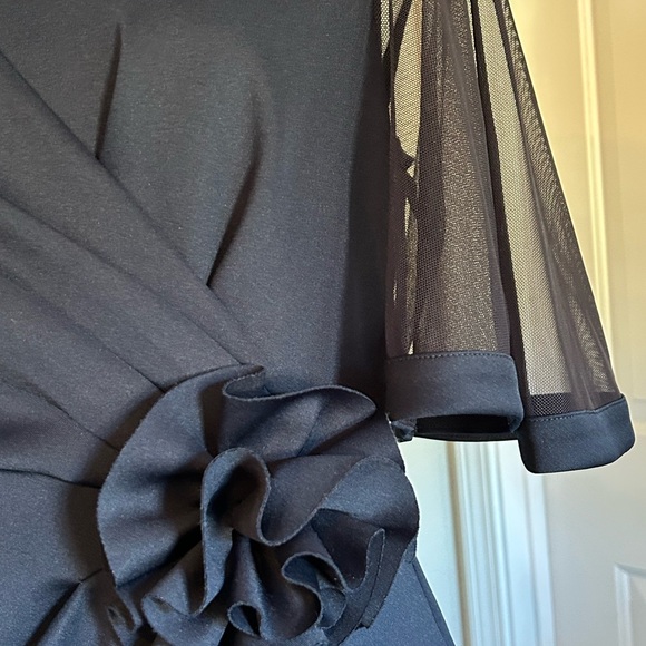 Jessica Howard - Size 12P - Navy Blue Dress - Worn Once - Picture 2 of 10